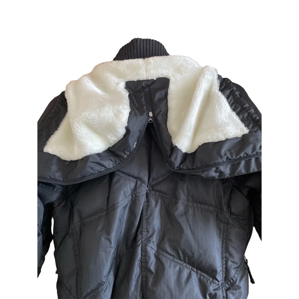 Sepia Women's Snowboarding Ski Jacket Coat‎ Down Insulated Size Small Black